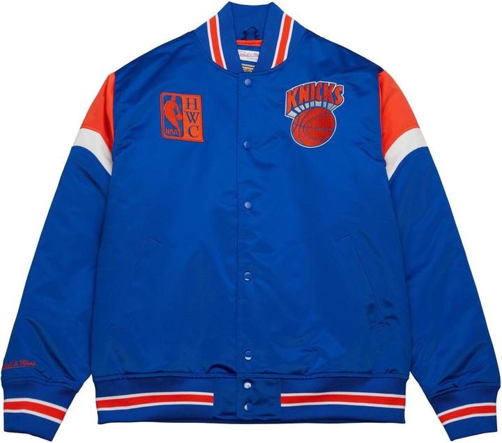 Mitchell & Ness M&N Heavyweight Satin Jacke NBA New York Knicks - XXL (XXL)