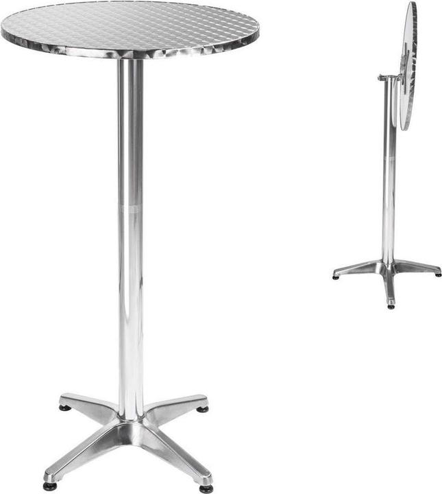 Image du produit tectake Tables de bistrot (Ø 60 x 114 cm)