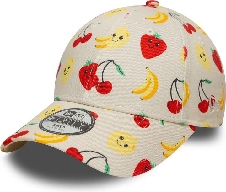 New Era Kinder 9Forty Cap - Fruit Icon Beige (52, 53, 54)
