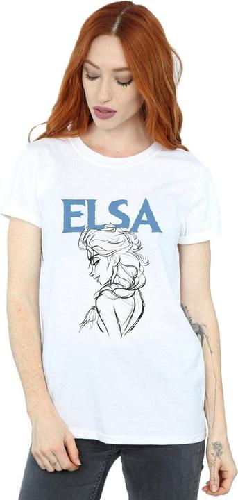 Produktbild Disney Frozen Elsa Profile Sketch TShirt (3XL)