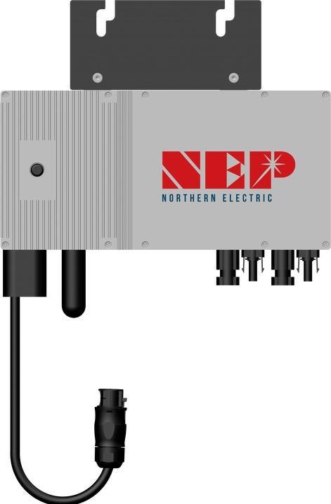 Actual product image NEP Micro inverter 600W - 230VAC