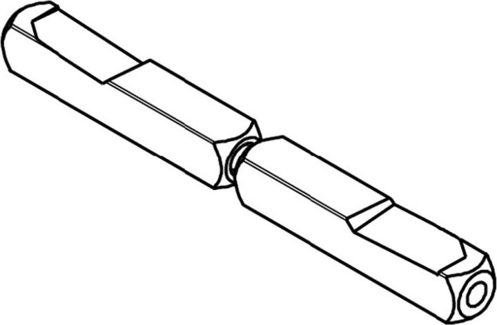 BKS Verbindungsstifte für Panikgarnituren B-78430 (Türgriff)