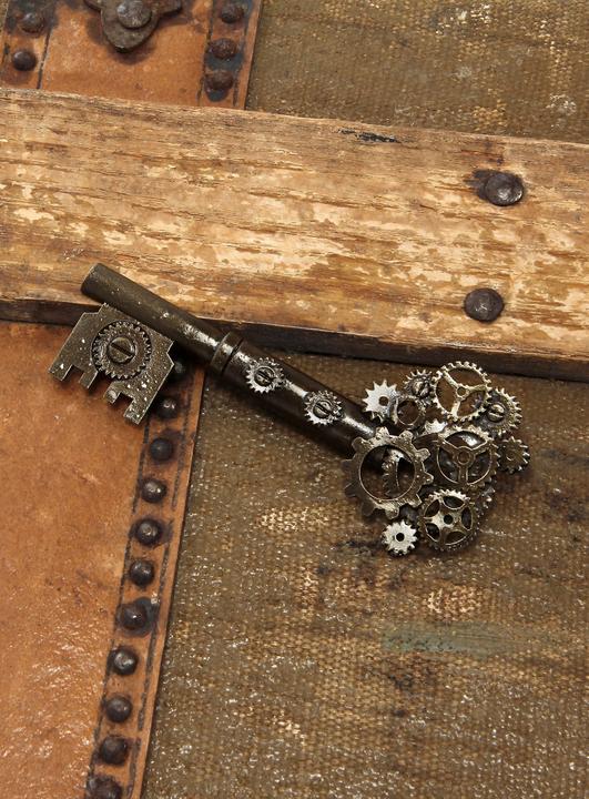 Elope Steampunk Schlüssel Brosche