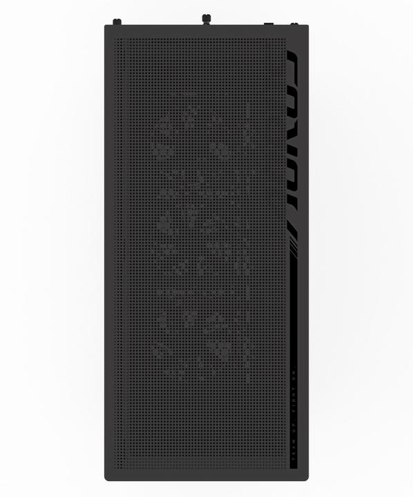 Actual product image Gigabyte AC400G PC Case Full-Size Tempered Glass Side Panel With 2xUSB 3.0 Pre-installed 4 ARGB & PW (ATX)