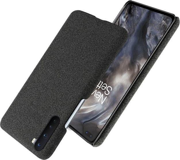 Produktbild MU Style Hardcase mit Stoffrückseite (OnePlus Nord)