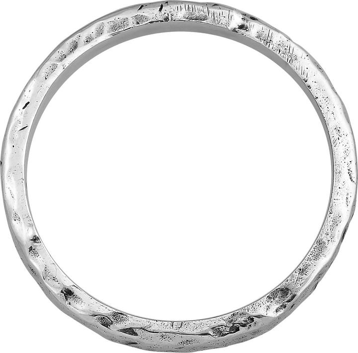 Immagine prodotto Haze & Glory Ring Bandring - Zion Schmales Design 925 Silber (56, 925 Argento)