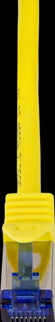 Immagine prodotto LogiLink Cavo patch Ultraflex, Cat.6A, S/FTP, 15 m, giallo con cavo grezzo Cat.7, cavo extra flessibile e (S/FTP, CAT6a, 15 m)