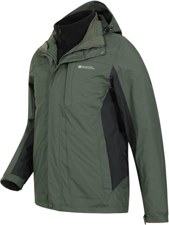 Immagine prodotto Mountain Warehouse Thunderstorm Giacca Impermeabile 3 In 1 Uomo (XS)