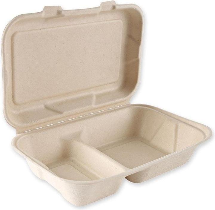 Produktbild Naturestar Bio Take-Away-Box 2-teilig Zuckerrohr (250 x)