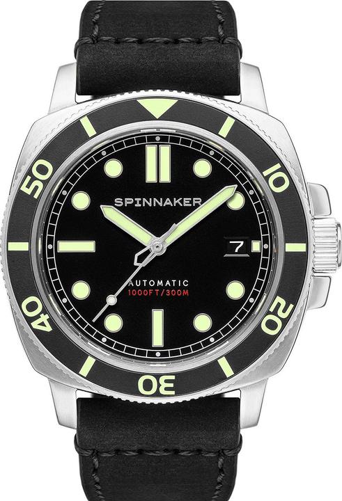 Spinnaker SP-5088-01 Hull Diver Automatik 42mm 30ATM (Sportuhr, 42 mm)