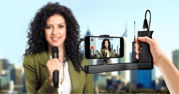 Image du produit IK Multimedia Support pour trépied de téléphone portable IP-IKLIP (Trépied Support de smartphone)