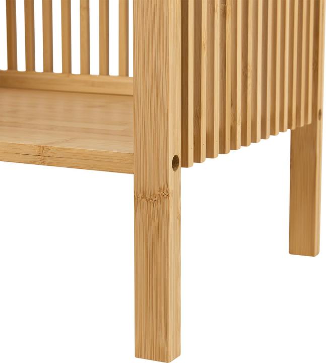 Actual product image En.Casa Side table Varde 50x39x33 cm set of 2 natural bamboo