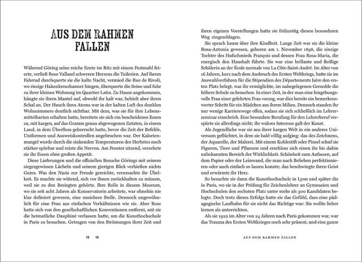 Produktbild ROSE VALLAND und die Liebe zur Kunst (Deutsch, Elisabeth Sandmann, Thomas Stauder, Emmanuelle Polack, Jennifer Lesieur, 2024)