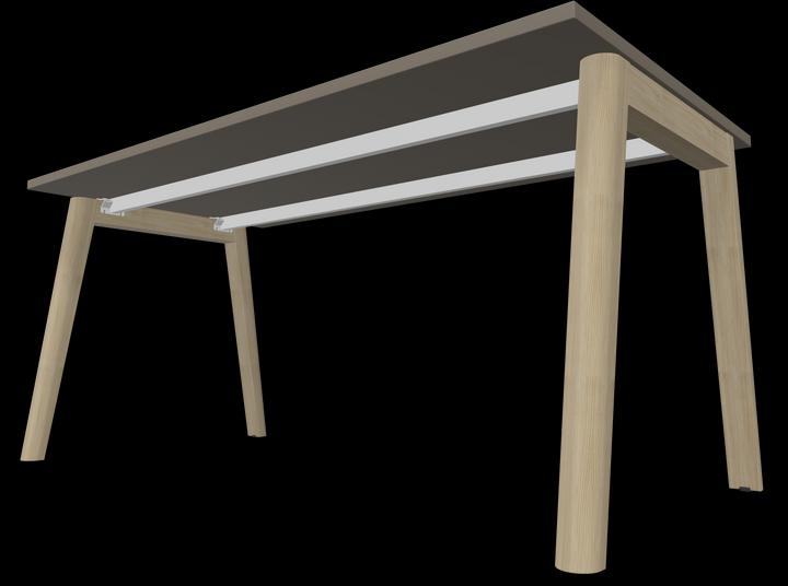 Actual product image Narbutas Nova Wood desk (1600 x 800 x 740 mm)