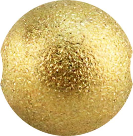 Star Piercing Ball Closure Kugel vergoldet gesprenkelt (ohne Messing, Chirurgenstahl 316L)