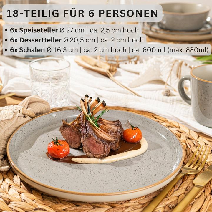 Produktbild Sänger Geschirr Tafelservice (18 Stück)