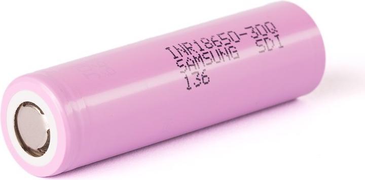 Actual product image Samsung INR18650-30Q (1 pcs., 18650, 3000 mAh)