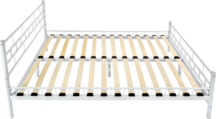 Actual product image tectake Metal bed (200 x 140 cm)