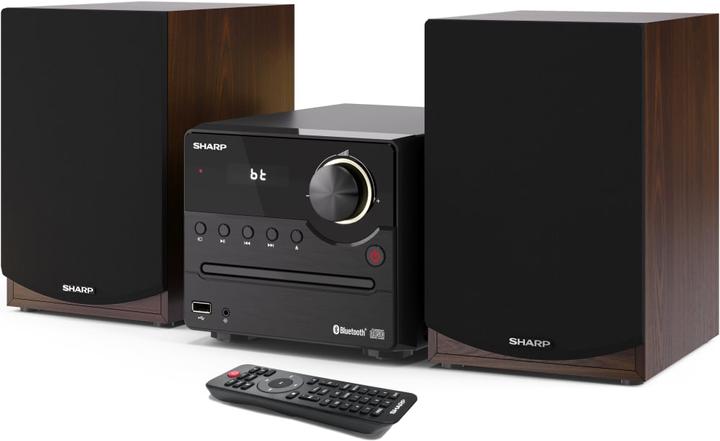 Productafbeelding Sharp XL-B512(BR) Home Stereo Systeem Home Audio Microsysteem (Bluetooth, CD Speler, 2x 22 W)