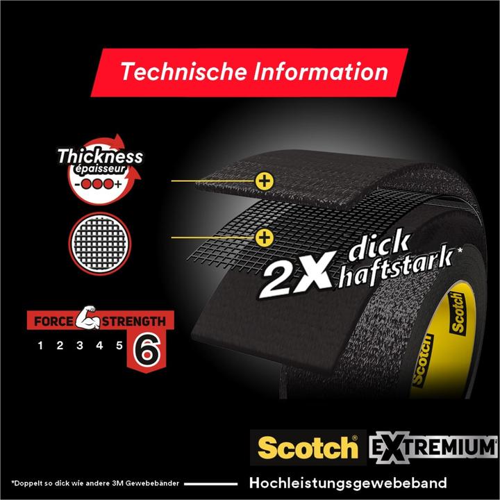 Actual product image Scotch Extremium Ultra fabric tape (24 mm)