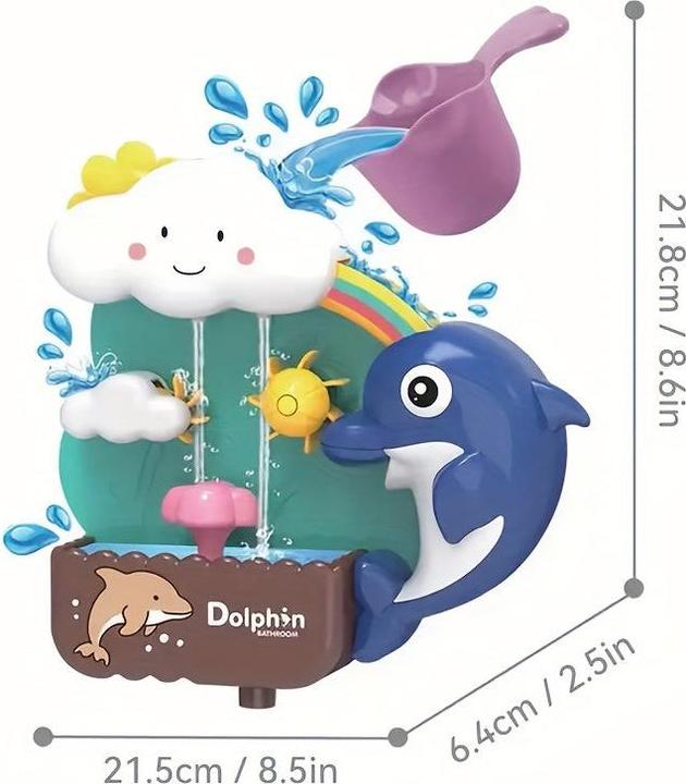 Produktbild Activity Board Badewanne Dusche drehendes Wasserspielzeug