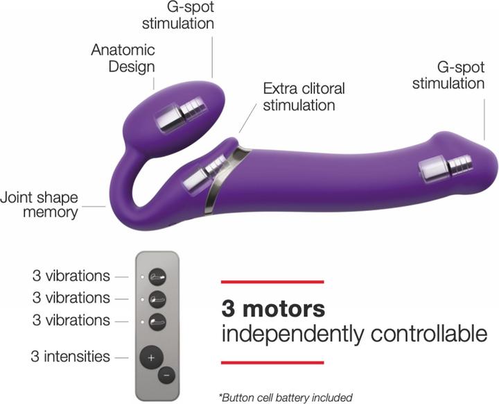 Image du produit Strap-on-me Vibrating Bendable