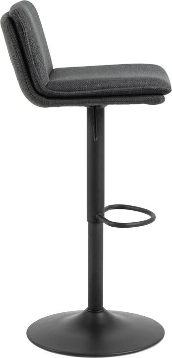 Actual product image AC Design Barhocker Flynn, 2 Stück, 44 x 107 cm, Dunkelgrau