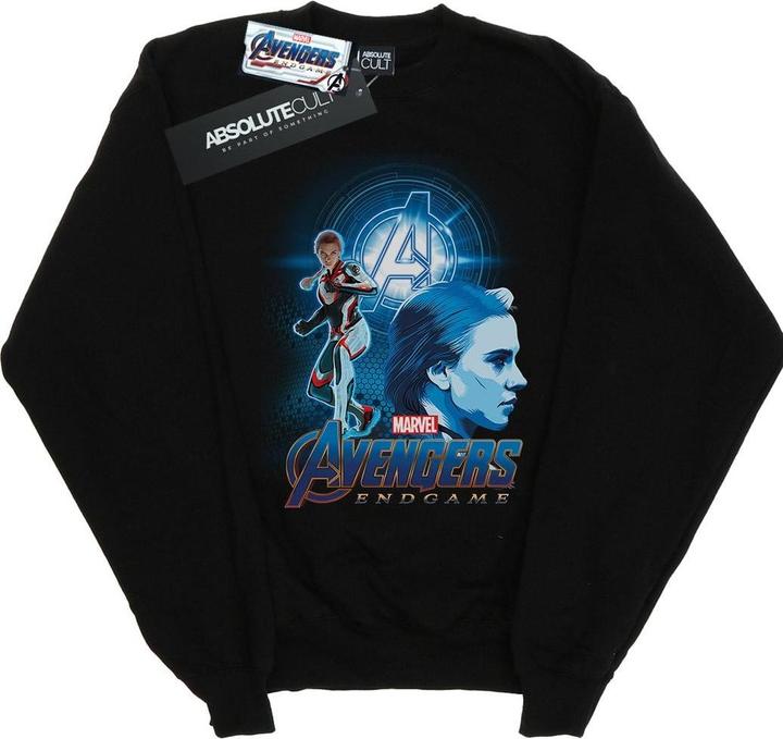 Produktbild Mädchen Avengers Endgame Black Widow Team Anzug Sweatshirt (128)