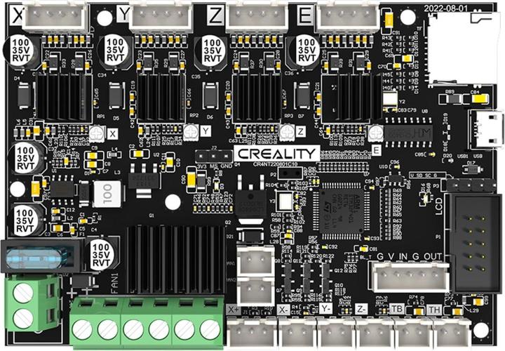 Actual product image Creality E3 Free-runs TMC2209 32-bit Open-Source Silent Mainboard (Accessories)