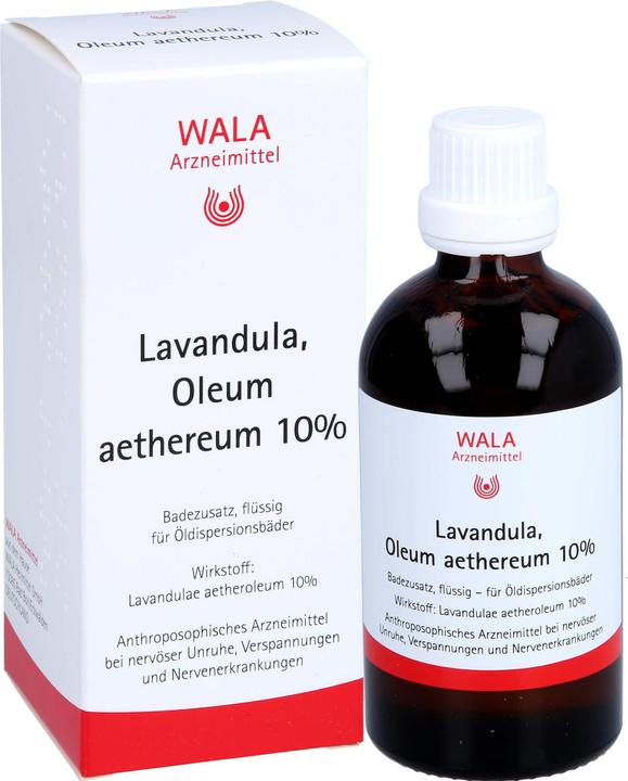 Actual product image Wala Lavandula Oleum aethereum 10% bath additive, 100 ml oil (100 ml, Bath oil)