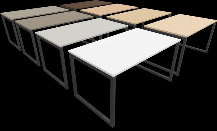 Actual product image Narbutas Nova O desk (1400 x 800 x 740 mm)