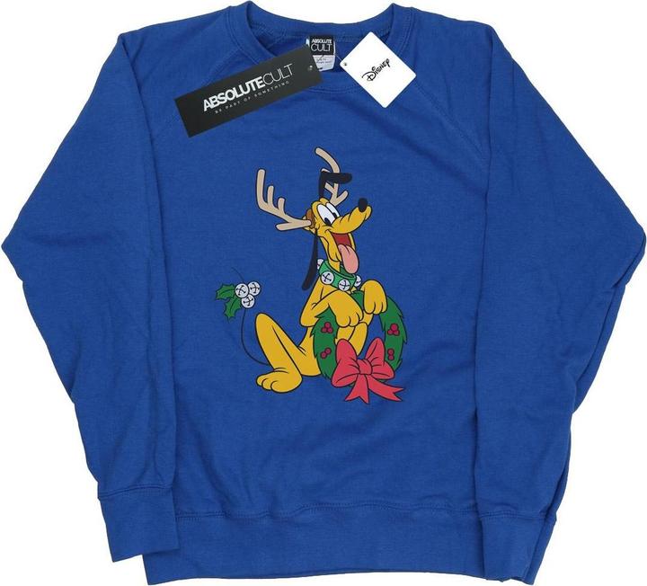 Disney Pluto Christmas Reindeer Sweatshirt (M)