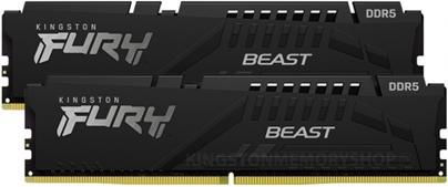 Productafbeelding Kingston FURY Beest AMD EXPO (2 x 16GB, 5200 MHz, DDR5 RAM, DIMM 288 pin)