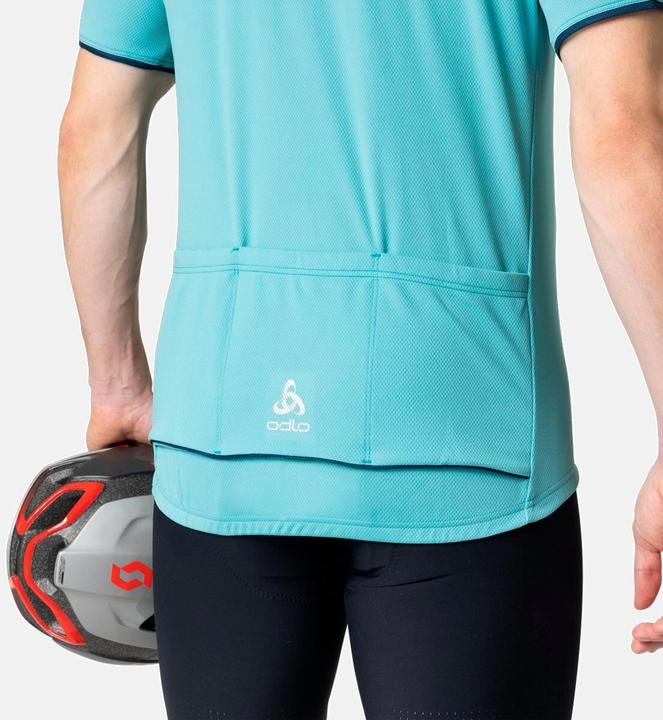 Produktbild Odlo T-shirt s/u collar s/s 1/2 zip ESSENTIAL (L)
