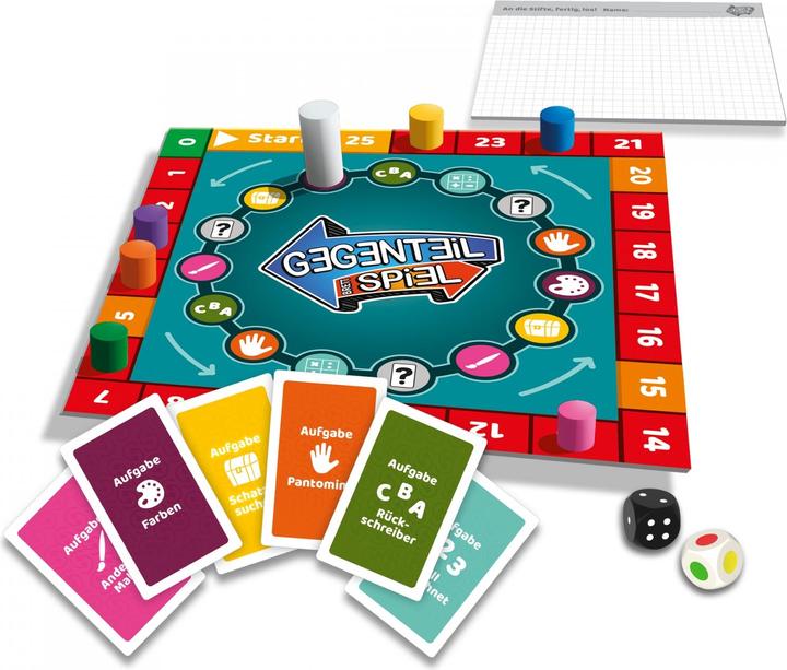 Actual product image Noris Opposite board game (German)