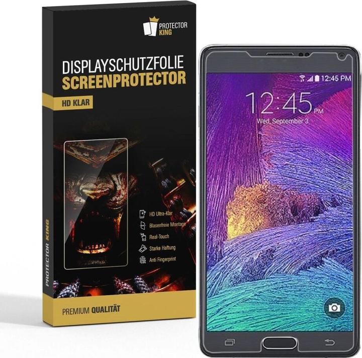 Produktbild Protectorking 3x Displayschutz HD Klar (3 Stück, Samsung Galaxy Note 4)