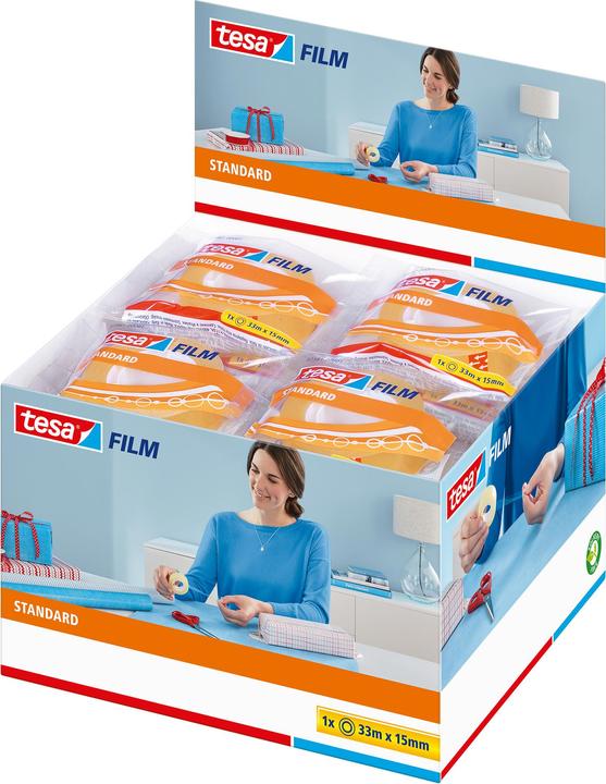 Actual product image tesa tesafilm 1x STANDARD adhesive tape (15 mm)