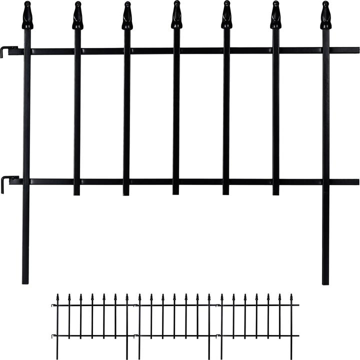 Actual product image Relaxdays 4x bed fence (57.50 cm)