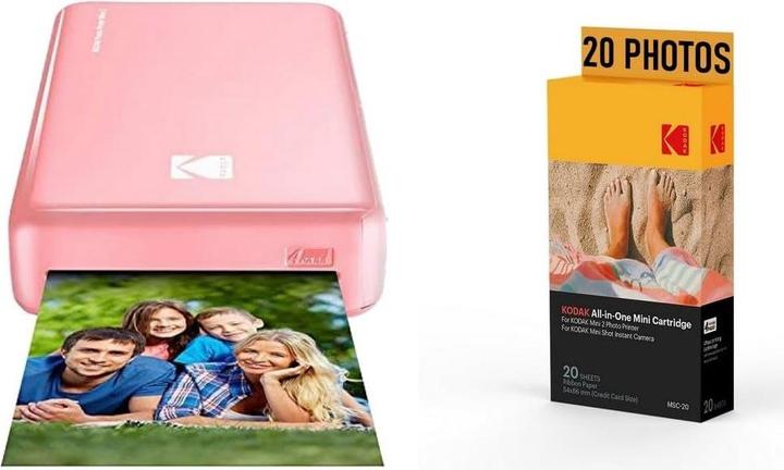 Immagine prodotto Kodak Fotodrucker PM220 mit Kartusche MSC20, WiFi-kompatibel (Colore)