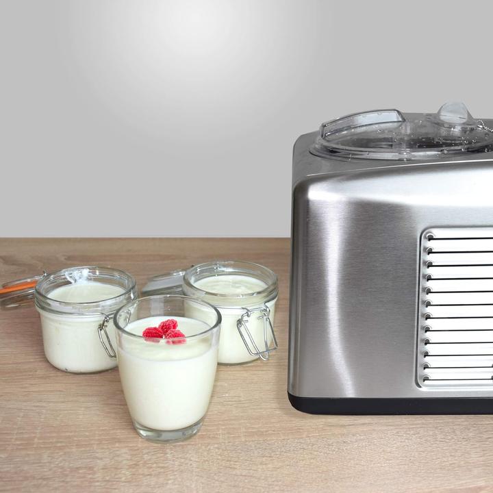 Actual product image Gino Gelati Digital Stainless Steel Ice Cream Maker IC-250W Helado