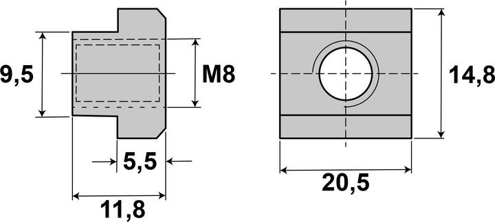 Image du produit Paulimot Spannpratzen-Set 10-teilig M8 / 10 mm (64 mm)
