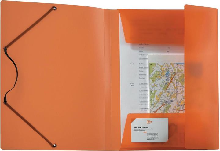 Immagine prodotto Kolma Cartella elastica Easy A4 arancione (A4, 1 x)
