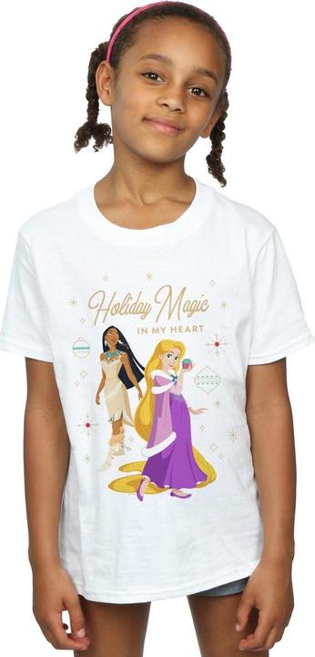 Produktbild Disney Princess Holiday Magic In My Heart TShirt Mädchen (116)