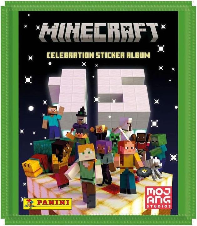 Actual product image Panini Minecraft Celebration Sticker - Box of 36 (English, Booster Pack)