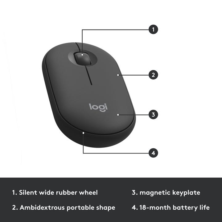 Produktbild Logitech MK470 Combo (CH, Kabellos, Docking)