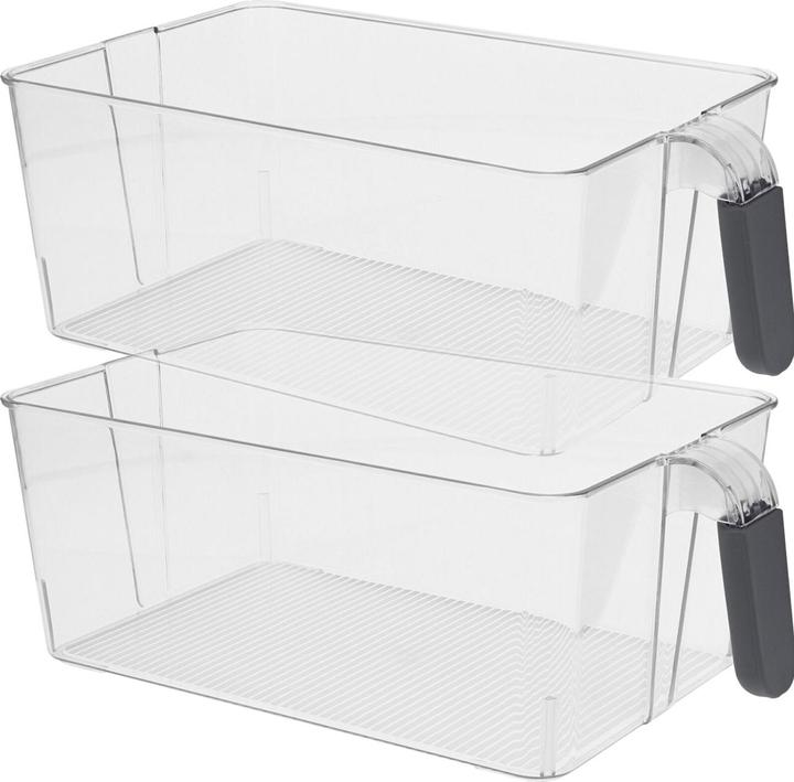Produktbild Casativo Kühlschrank Aufbewahrungsbox mit Griff. 31 x 18 x 11 cm, 2er-Set