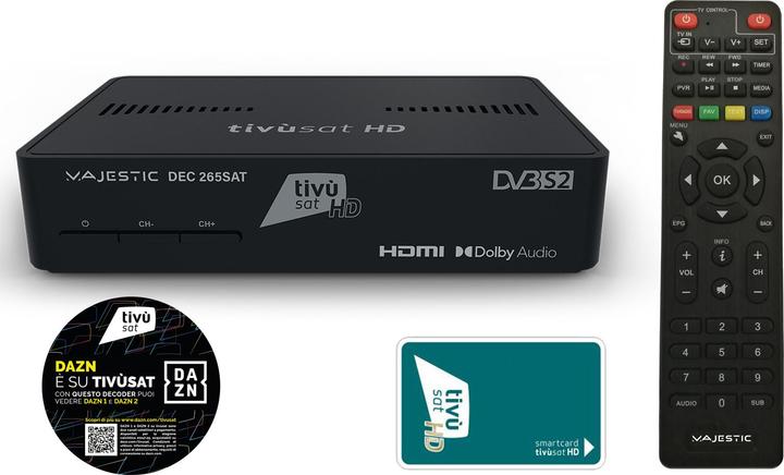 Immagine prodotto Majestic Decoder Satellitare DEC (DVB-S2, DVB-S)