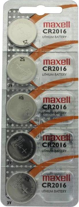 AccuCell CR2016 Lithium Knopfzelle IEC CR2016 im 5er Pack (5 Stk., CR2016, 75 mAh)
