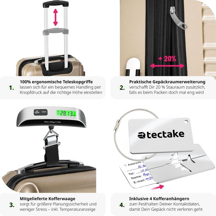 Actual product image tectake Mila (106 l, L (90 - 115l))