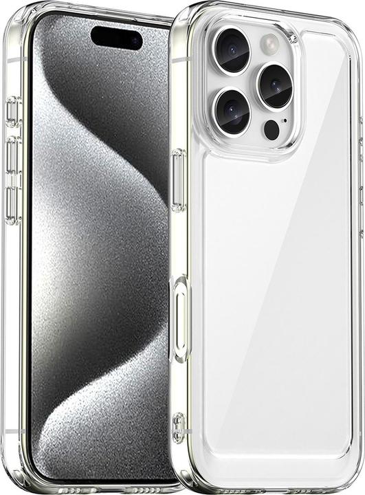 Image du produit Hurtel Outer Space Case avec cadre en gel pour iPhone 16 Pro Max - Transparent (Apple iPhone 16 Pro Max)